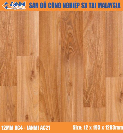 Sàn gỗ Janmi AC21 12mm